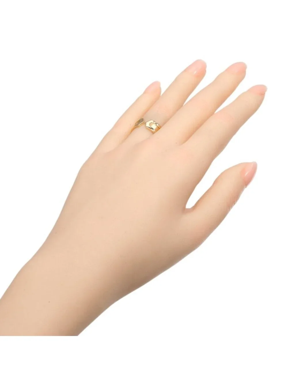 Cartier 2C 18k Yellow Gold Ring